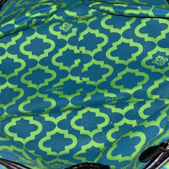 orYANY Sarah Leather Bag with Gold Accents - Picture 9 of 17